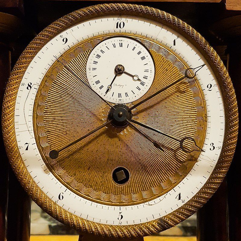 FUN FACT:

In 1792 a new representation of time was introduced in France: the French Revolutionary Time. French Revolutionary Time used the decimal system to define time so that 1 day was divided in 10 hours, with 100 minutes per hour, and 100 seconds per minute.