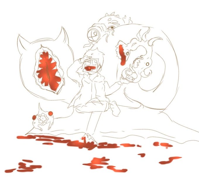 こうたんの腹破りシリーズのtwitterイラスト検索結果