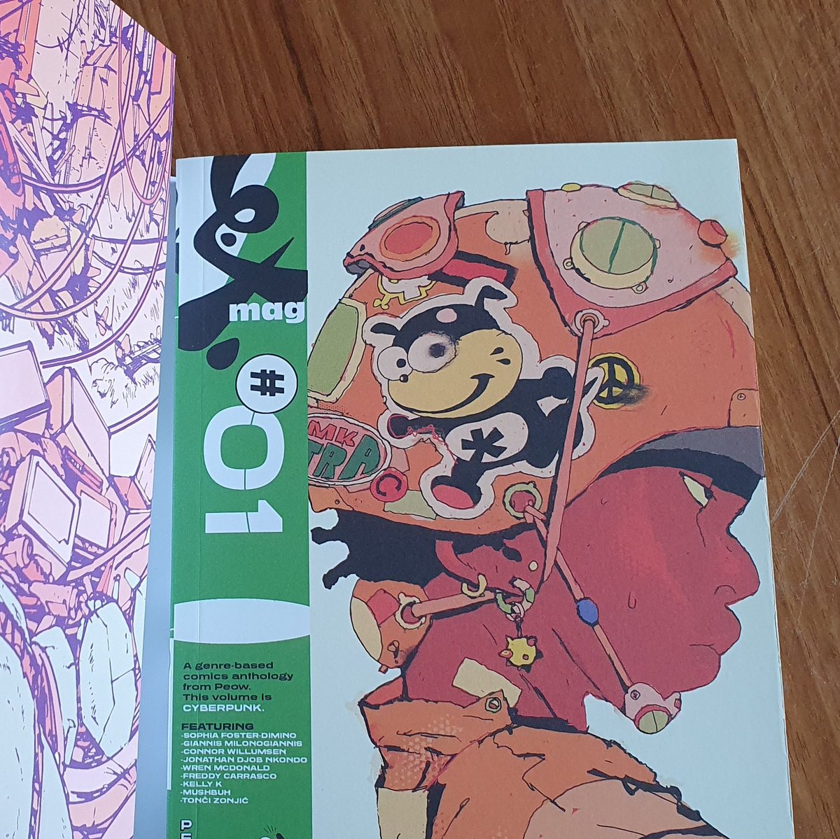 Such a great arrival today. @peowstudio 's magazine Ex looks fantastic. 