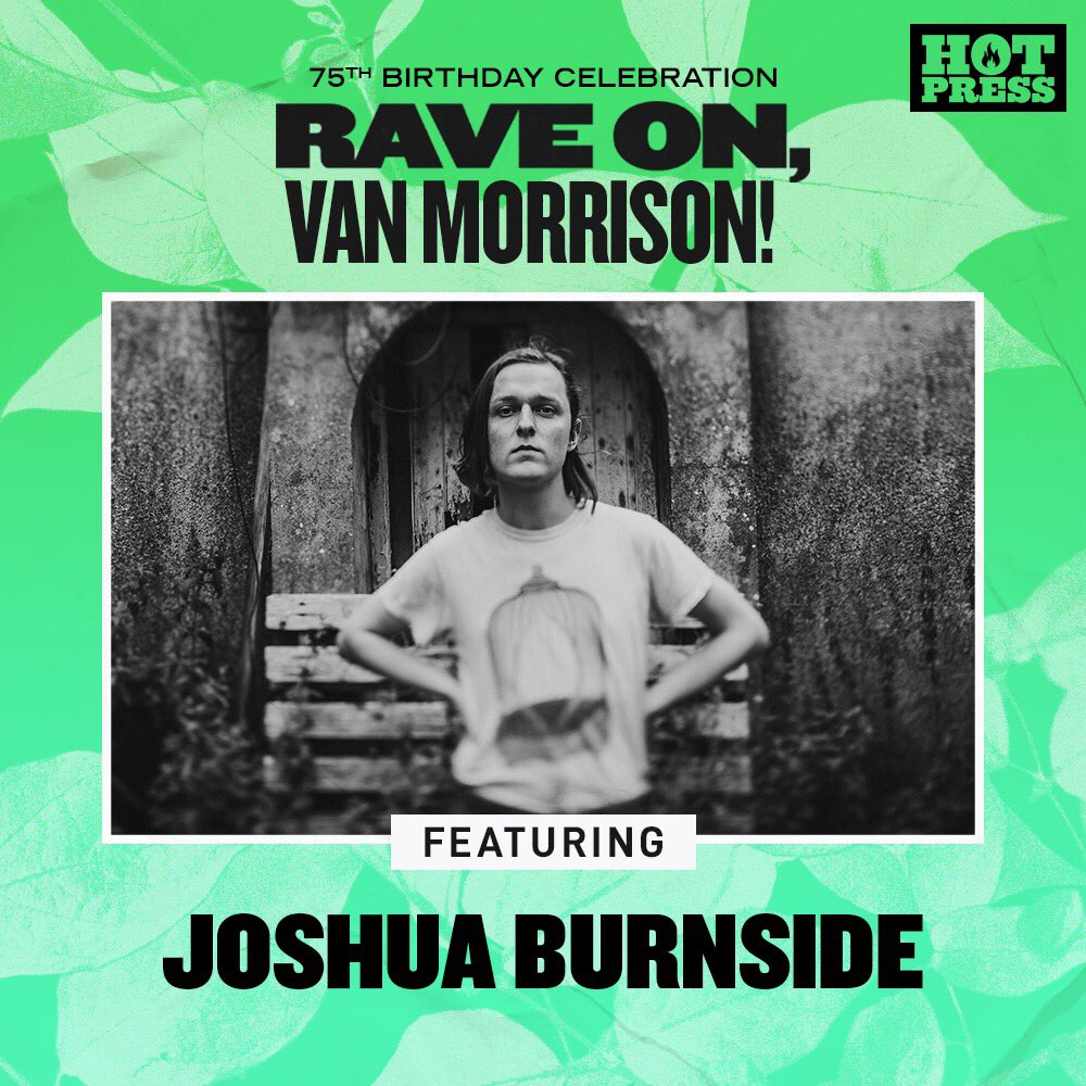 Chuffed to be included in this project with 75 other Irish artists for Van man’s 75th. Can’t tell you which song I picked to cover yet but it’s a belter. Big thanks to Hot Press magazine for asking me to take part. @hotpress #raveonvanmorrison