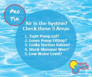 Air in the System, ALWAYS enters BEFORE the pump impeller, on the suction-side of the pump - and sometimes will leak water or quickly spritz, when the pump is turned off.