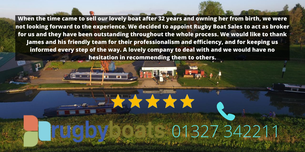 RugbyBoats's tweet photo. More lovely feedback from one of our sellers.

Visit https://t.co/qPJuusbhLS
or
Call us on 01327 342211 to discuss what we can do for you.

#forsale #sell #buyaboat #sellaboat #northamptonshire #canals #grandunioncanal #broker #narrowboat #canalboat #fridayfeeling https://t.co/CSchwAEMgn