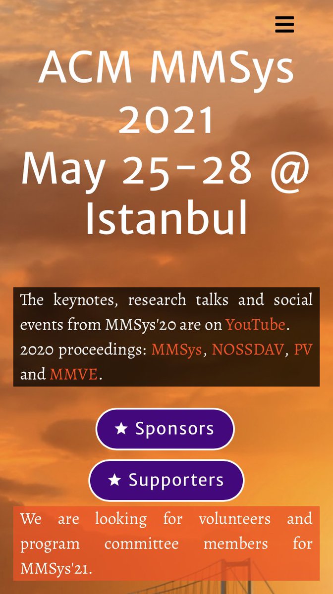 ACM MMSys tweet media