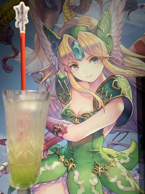 とうとう来てしまった聖剣コラボカフェ最後のリース…_(:3 」∠)_ 