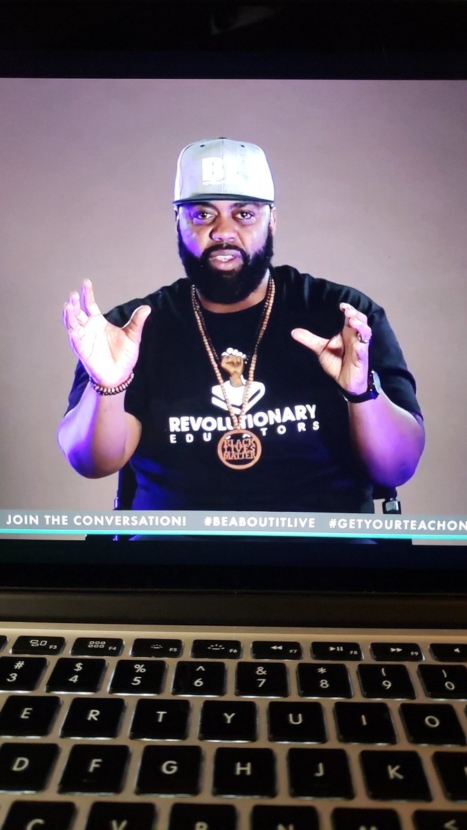 HB_Teaches's tweet photo. "A system designed for exceptions, leads everyone to believe they could be an exception. Therefore, you leave everyone behind." 🤯🤯
@PrincipalRahh is literally blowing my mind. Saying things that I've felt but had no idea how to express!
#beaboutitlive https://t.co/i56S1UCNuk
