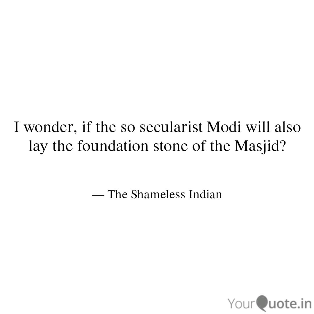 IndianShameless's tweet photo. Well for the sake of votes, he should!

#TheShamelessIndian #TSI #Sarcasm #Satire #Humor #humour #rammandir #ayodhya #mandirmasjid @narendramodi @PMOIndia @BJP4India https://t.co/SjgbkelyOd