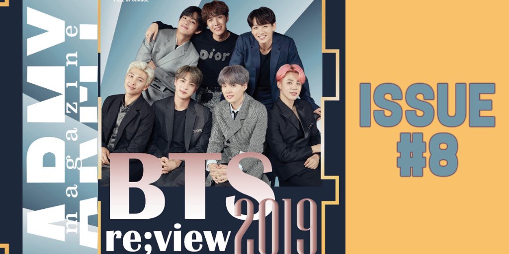 ARMYMAGofficial's tweet photo. #BTSARMY, it is 𝐓𝐈𝐌𝐄 to revel the ranking of #ARMYMAGAZINE's @BTS_twt covers!
We are almost there #ARMY! In 2nd place is our #BTS Issue #8 with 48% of the votes!
Congratulations to our 2019 Re;view! 💜
🔗https://t.co/UpzFuE11y1
#BTSCovers
#ARMYCoversBTS
#ARMYBTSCovers https://t.co/FEoGppbD71