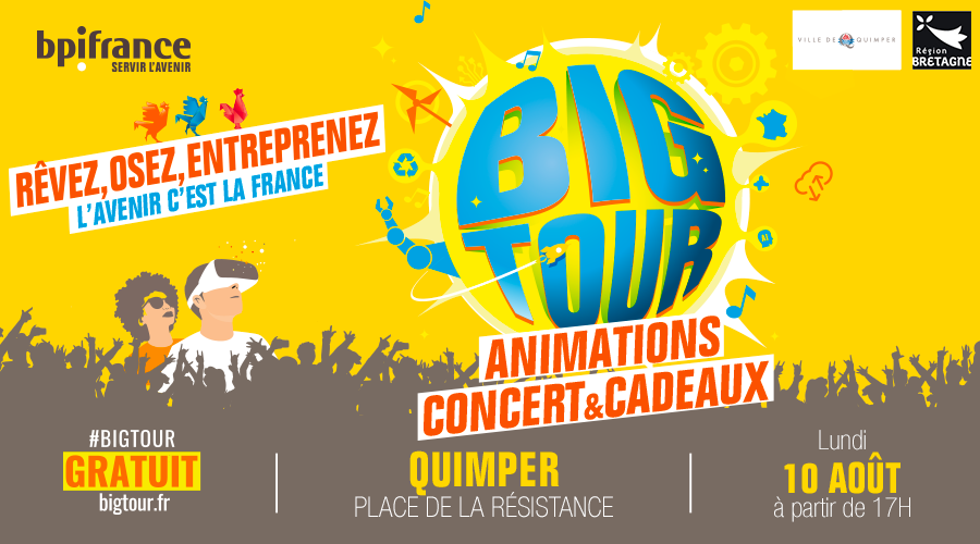 Les Indés Radios (@lesindesradios) on Twitter photo Le #BigTour sera aujourd'hui, sur la place de la résistance de #Quimper. Au programme le concert gratuit de
<a href="/barrymooremusic/">Barry Moore</a> et de nombreuses animations gratuites. En partenariat avec <a href="/Bpifrance/">Bpifrance</a> et <a href="/LesIndesRadios/">Les IndĂ©s Radios</a>, la radio <a href="/OCEANEFM/">OCEANE FM</a> sera de la partieđ«đ·bigtour.fr Le #BigTour sera aujourd'hui, sur la place de la rĂ©sistance de #Quimper. Au programme le concert gratuit de
<a href="/barrymooremusic/">Barry Moore</a> et de nombreuses animations gratuites. En partenariat avec <a href="/Bpifrance/">Bpifrance</a> et <a href="/LesIndesRadios/">Les IndĂ©s Radios</a>, la radio <a href="/OCEANEFM/">OCEANE FM</a> sera de la partieđ«đ·bigtour.fr