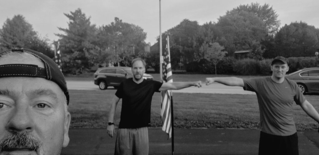 F3TheColosseum's tweet photo. Boston Butt took two PAX on a theatre of pain, 480 motivators,100 dips, 100 box jumps, 50 burpees and a run around the entire AO https://t.co/fI2k8GV7lg