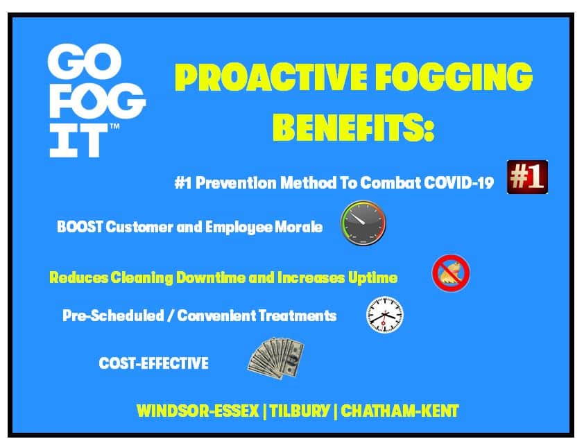 ItWindsor's tweet photo. Wondering if FOGGING is right for you?
Here are some common benefits that our clients experienced through PROACTIVE FOGGING: https://t.co/Vdaqn2kkWN