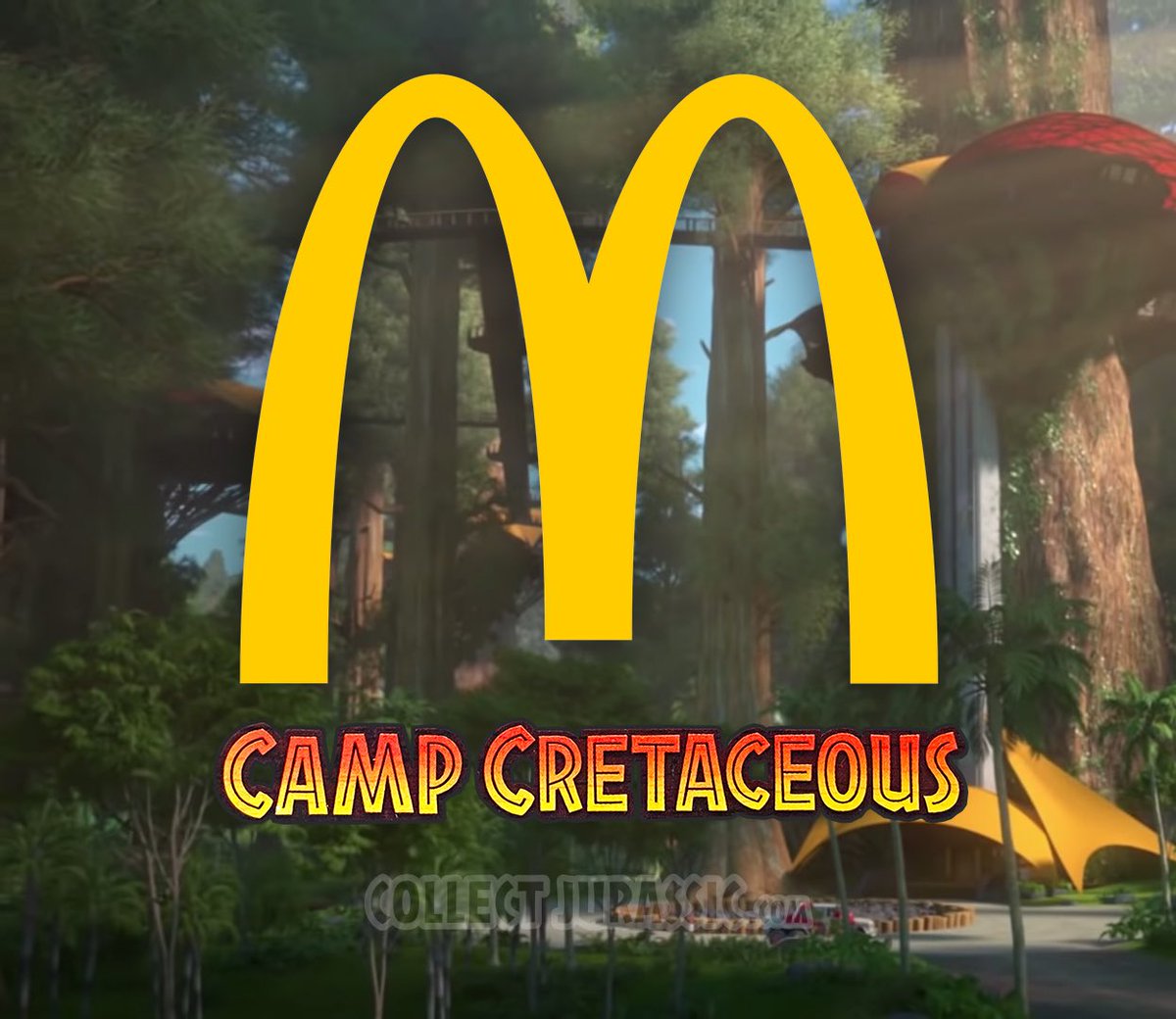 Collect Jurassic We Re Lovin It Sounds Like Jurassic World Camp Cretaceous Is Headed To Us Mcdonald S Locations Starting This September We Have It In Good Authority That Happy Meal Toys