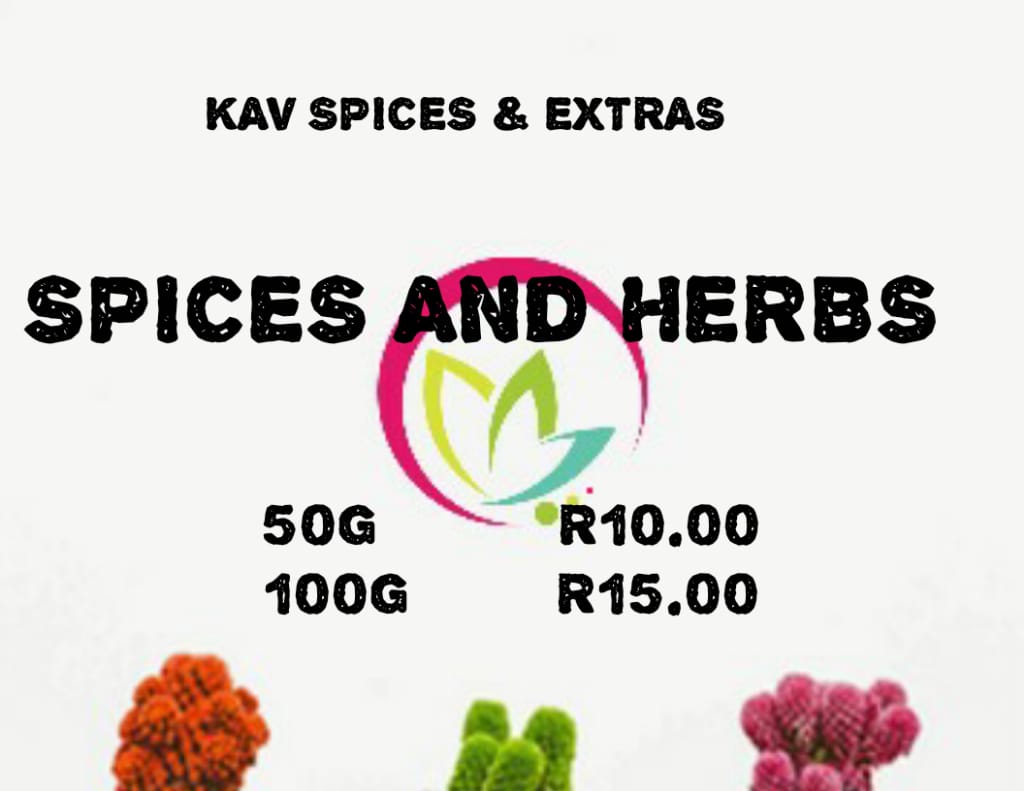 mgcinak's tweet photo. Hi Guys
I am selling Spices n Herbs from R10 per 50g n R15.00 per 100g.We deliver around Pta,Midrand,Tembisa,Jhb n Soweto.
For orders DM/contact 0788604477
#KAVSPICES&EXTRAS
#SARSefiling2020
#bbnaija2020lockdown
#SeriouslySingle
#Shaka
#VoetsekANC
Anele https://t.co/uJR1S0EM3E