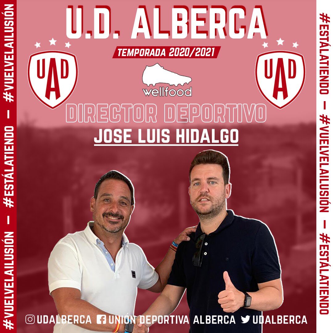 🤝 PRESENTACIÓN // <a href="/joseluhidalgo83/">Jose Luis Hidalgo</a> será nuestro #DirectorDeportivo encargado de confeccionar la plantilla. Viene de realizar una labor sobresaliente tras DOS ASCENSOS consecutivos con la #UDAlgezares 🔝. 

¡BIENVENIDO! 🙌🏽⚽️