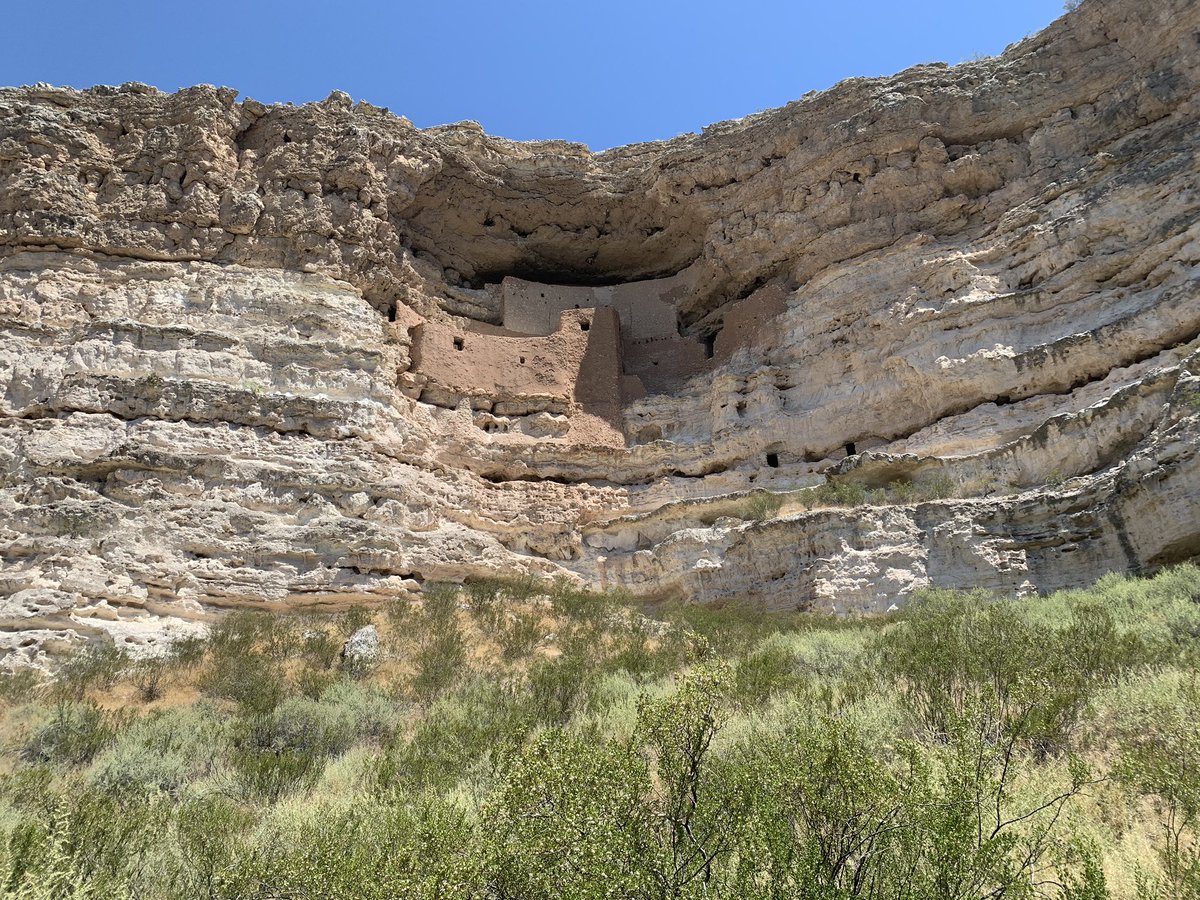 Montezuma Castle National Monument which is actually a very incorrectly named Sinagua settlement. I remember going here as a kid and being extremely disappointed that I wasn’t allowed to play inside.