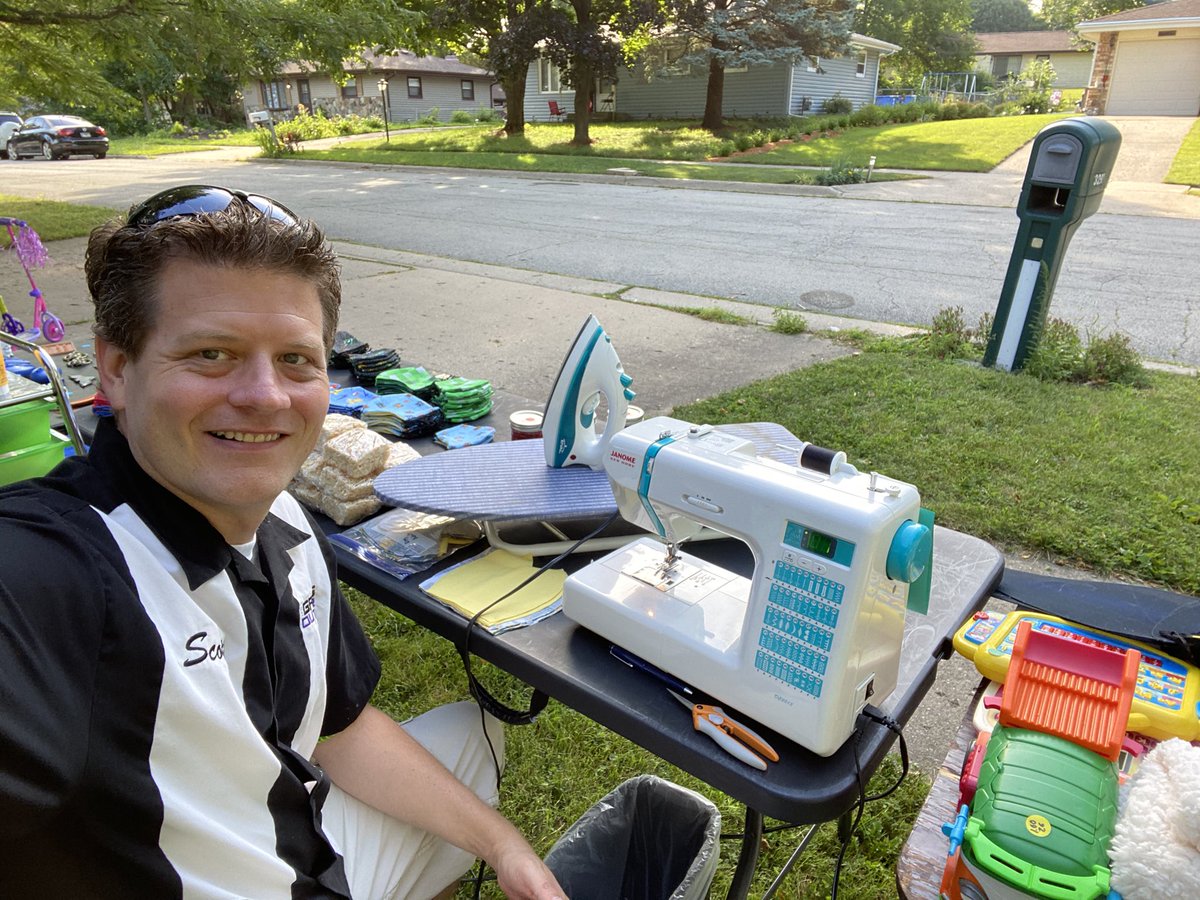 To everyone in the Rockford area, I’ve set up at a garage sale with masks, 3D printed items, strawberry jam, and Rice Krispie treats. Stop on by and say hello!

3292 Nadine Avenue