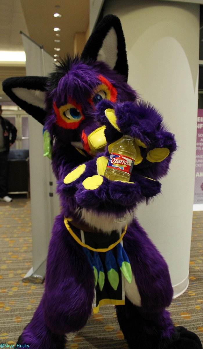 PhantomFoxForce's tweet photo. Pinata full of candy, water bottles, uhh what is that thing!? 😅🐙 #TFF2018 #FursuitFriday https://t.co/mO22mEpf3V