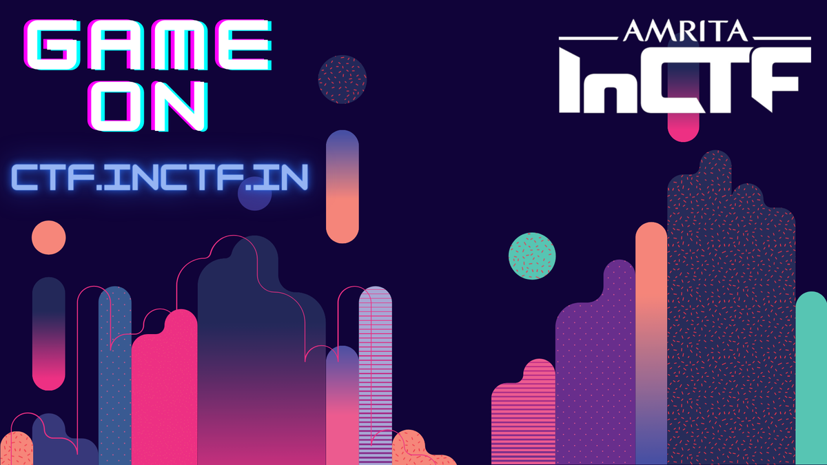 InCTF's tweet photo. InCTF International edition is now LIVE!! CTF will run for 48 hours.
Register at https://t.co/DcZ0ugKiow
Happy hacking!!
#CTF #InCTFi #InCTF2020 https://t.co/suoheWBEEH