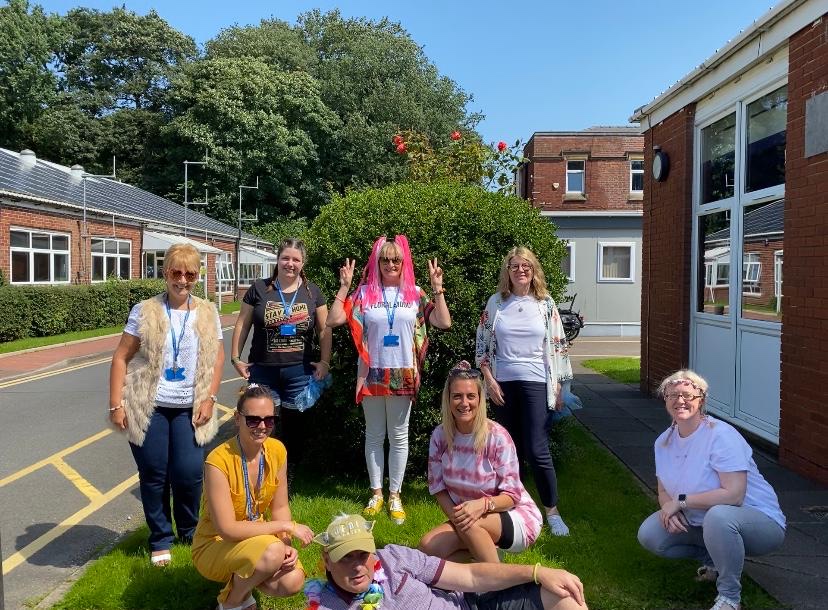 NWAmb_PTScc's tweet photo. PTS Contact Centre- Festival Day, Since we can't go to any festivals this year we've decided to bring the festival to NWAS, Hope everyone is staying safe and also enjoying this lovely weather 😎⛱️🌞🎊🥳 #ptscontactcentre #staysafe #usesuncream #Festivaltime https://t.co/tA6QnrKgJc