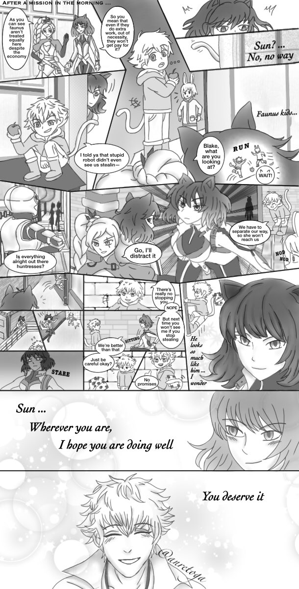 anretoga's tweet photo. Pure love is a sun whose intensity absorbs all other tasks 

#BlacksunWeek2020  #blacksun #rwbyincorrectcorrectqoutes #RWBY #RWBYships #blakebelladonna #sunwunkong #WeissSchnee #RWBYAtlas https://t.co/QhATU4Bpyj