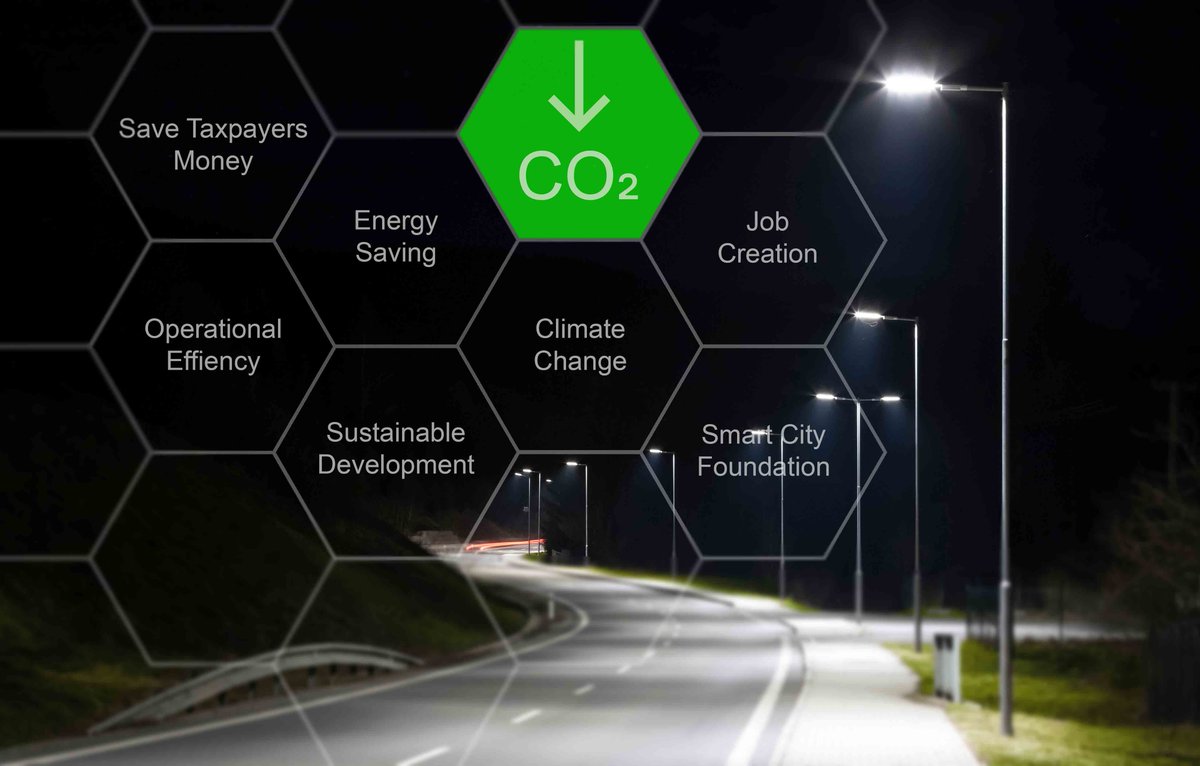 Telensa's tweet photo. Did you know that street lighting is the largest contributor to UK council electricity bills? Find out how smart street lighting can help reduce your energy bill by up to 70%. Read more: https://t.co/4uBOjB709I #greentech #smartcity #smartstreetlighting https://t.co/uHv9yIAXyx