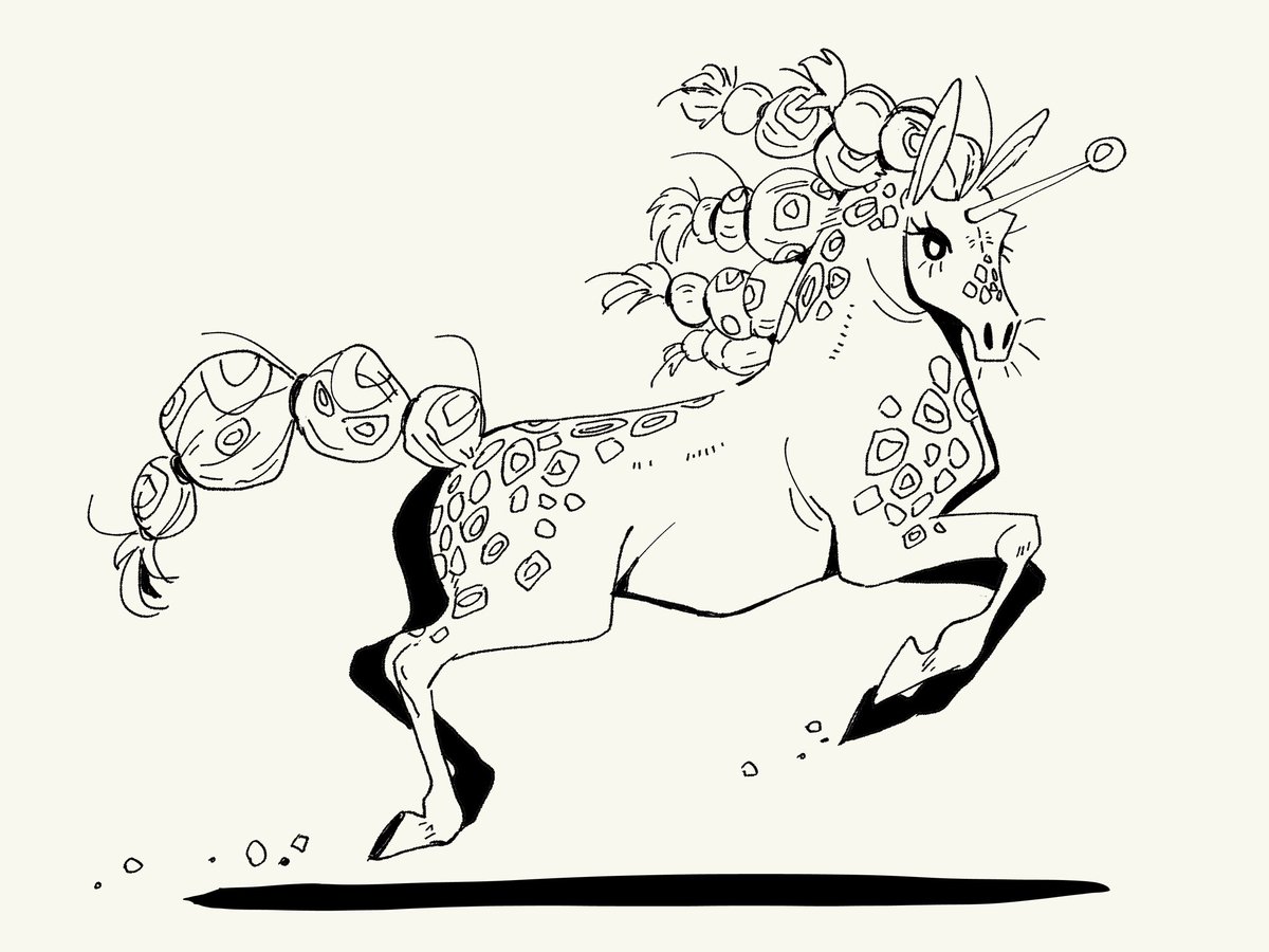 Niloolulu's tweet photo. یادم رفت بقیه اینا رو بذارم اینجا!
خب اینم تک شاخ بعدی با موضوع خالخالی🤣
#spots ! #unicorn ~
#junicorn #junicorn2020 #unicorns #unicornart #jun2020 #juneartchallenge #junicornprompts #myart #illust #illustration #art #artistsoninstagram #challenge https://t.co/O6MnDPRgz1