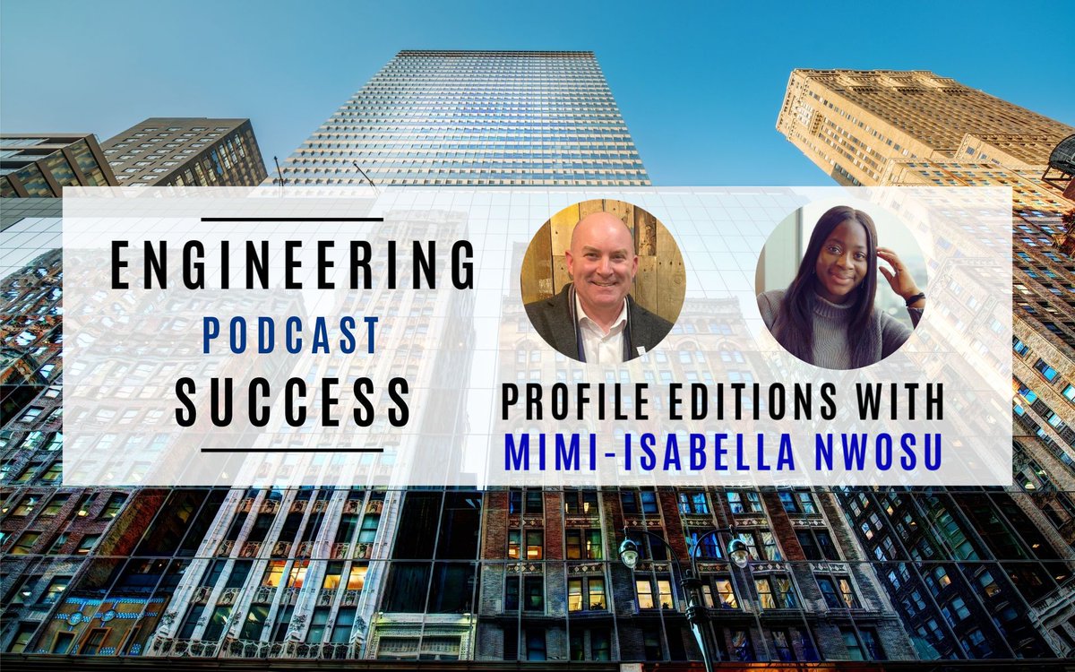 Do you want to know more about Materials Engineering? Join @EngineerMimi_ talking about her role as a #Materials #Engineer on <a href="/EngPodcast/">Engineering Success</a> Profile Editions buff.ly/2PcjqBK #Engineering #WomeninEngineering #RoleModel #Inspiring