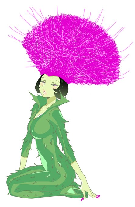 アンパンマンのあざみちゃん描いたよ!
#アンパンマンのお絵かき 