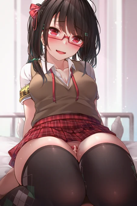 「挿れてあげると思った?ばーか❤️太ももだけでイっちゃえ❤️」 