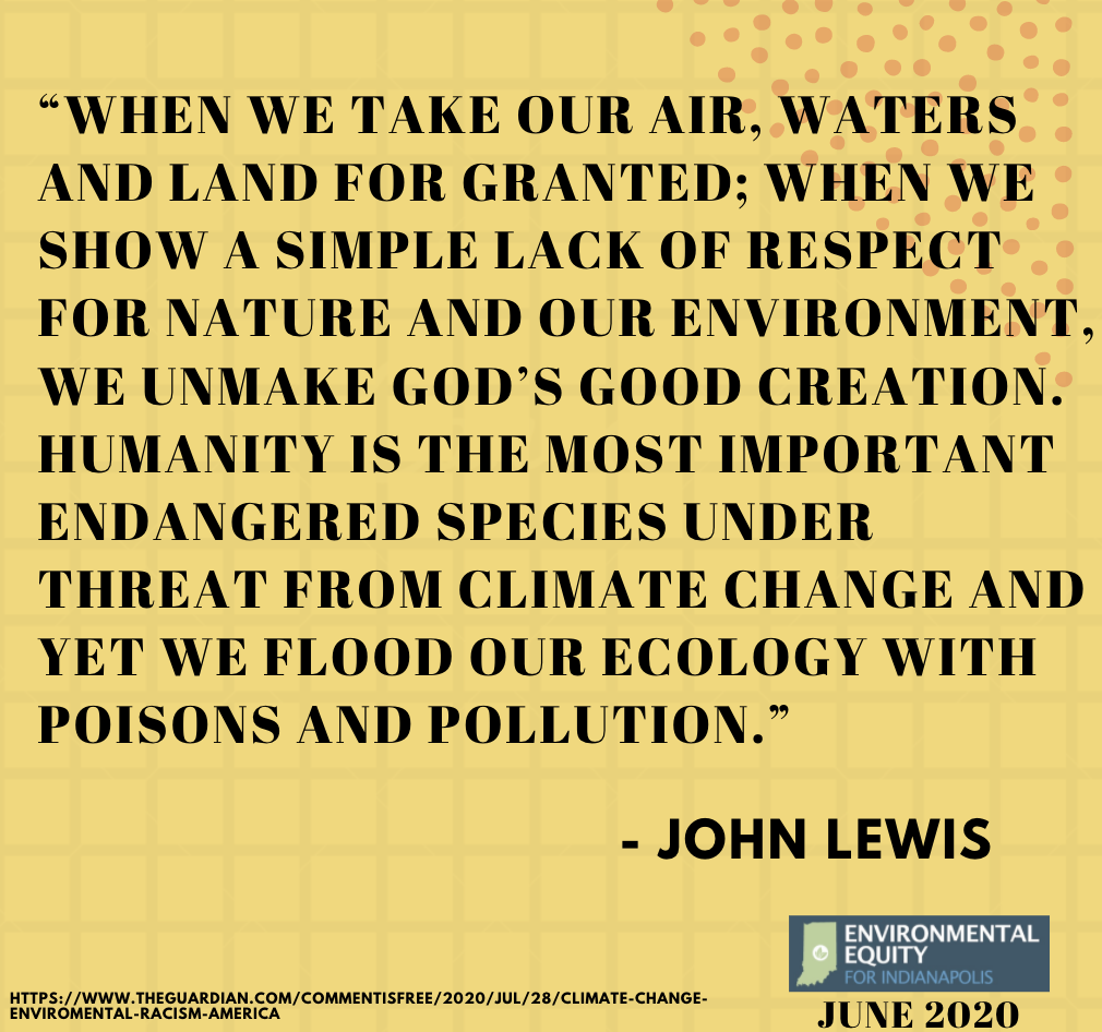 EJInIndy's tweet photo. How are environmental racism and climate change-related? How do they both affect BIPOC Americans? Read below to learn more! #EnvironmentalJustice https://t.co/6cT2aAz7mH