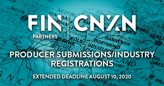 aiffpartners's tweet photo. 🚨THIS JUST IN🚨
New Registration Deadline: August 10th, 2020 ⏳
FIN Partners, Canada’s most established co-pro market is going virtual and there’s still time for you to register! 💻
Apply now at https://t.co/mX4gCa9KUP
#FPcopro2020 #AIFF #FINPartners #BingeOnUs https://t.co/ZiOuOqhnar