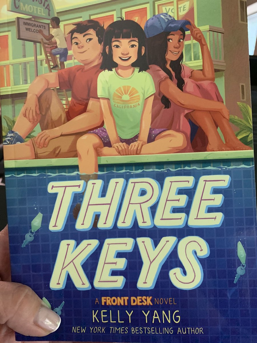 In #ThreeKeys, the companion to Front Desk, Mia returns to use her voice & pen to fight injustices and address racism. “It’s okay to be scared. But you know what’s even scarier? Realizing something is wrong & not saying anything.” Read to connect powerful convos & inspire change.