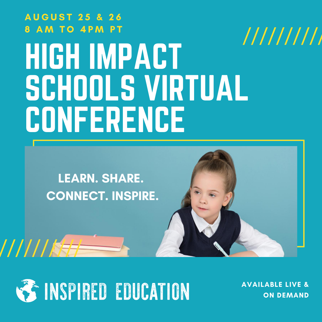 Get inspired for back-to-school and develop your distance learning action plan by attending the High Impact Schools Virtual Conference on August 25 &amp; 26. Register today!
inspirededucationgroup.com/highimpactscho…
#InspiredLearning
#InspiredSchools
#InspiredTeachers
#InspiredLeaders