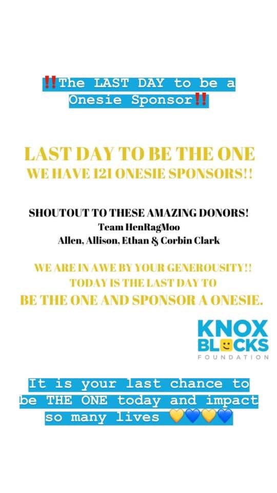 nkbrown79's tweet photo. ‼️LAST DAY‼️#KNOXBLOCKSFOUNDATION https://t.co/OoSq7zoSR3