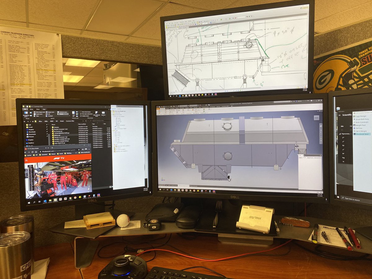 Watch FP2 from the office in Kentucky, USA <a href="/SkySportsF1/">Sky Sports F1</a> #SkyF1