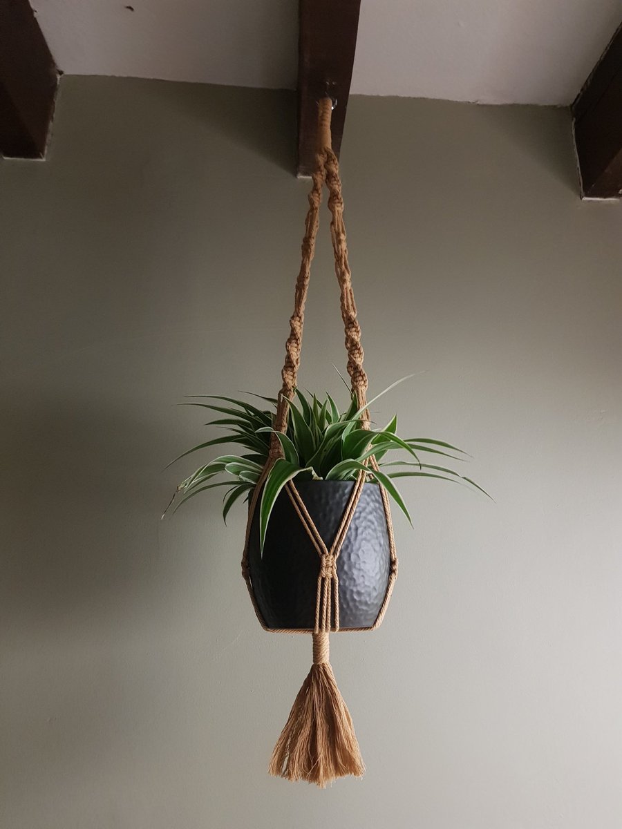 Anyone wishing to join in the 50p PLANT HANGER LOTTERY please DM me your email so I can send you the details!

#macrame
#lottery
#50p
#planthanger