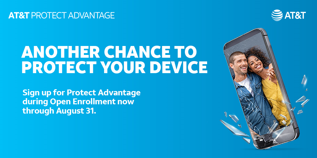 Protect your eligible device even if you have had it for more than 30 days! Open Enrollment ends August 31st, so stop by our AT&amp;T Store at 5621 Carolina Beach Rd, Unit B Wilmington, NC 28412 to enroll today!