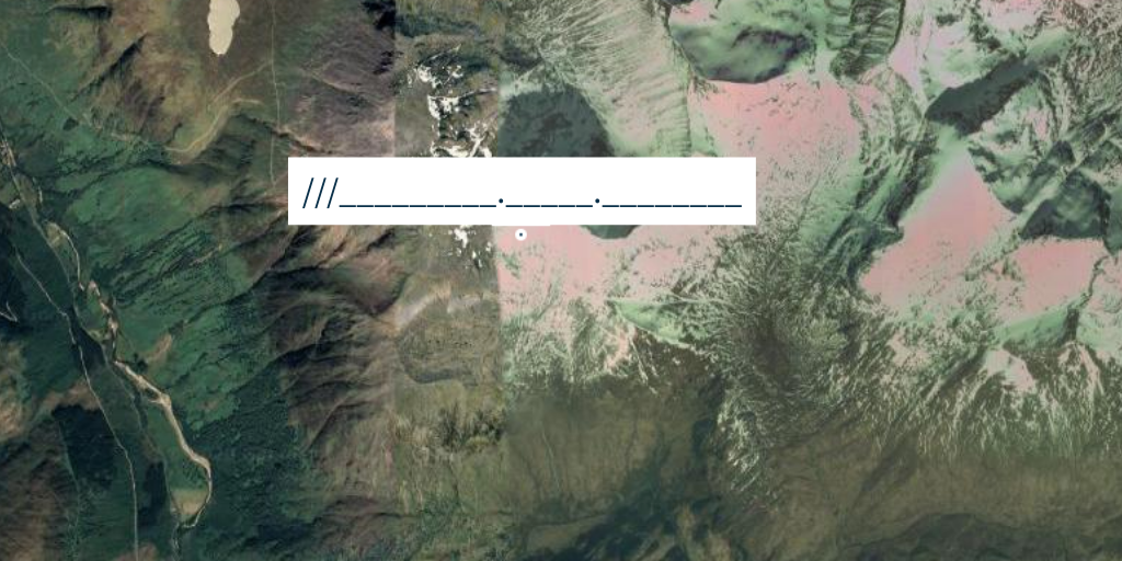 aerial view of mountainous terrain