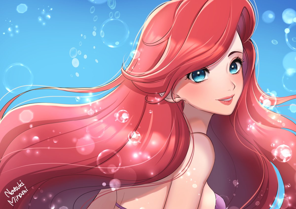 「Ariel?‍♀️ 」|ナツキノリ/お仕事募集中のイラスト