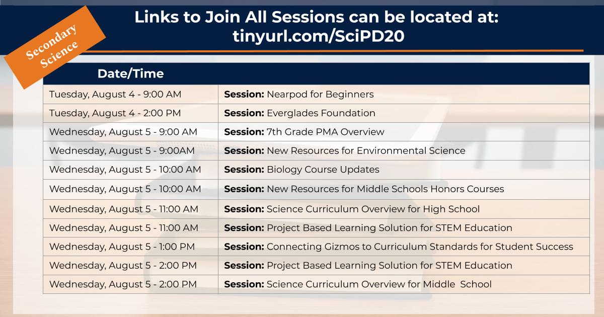 STEMwithJen's tweet image. Welcome back @OCPSnews teachers! Our Secondary Science team is ready to help you navigate this next school year! We hope to see you at our sessions next week!
#ImpactCDL #OCPSScience