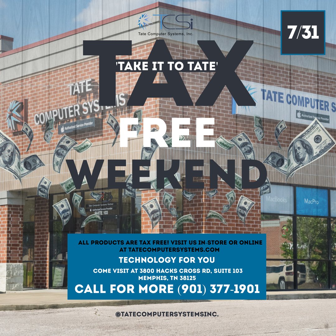 Tate Computer Systems, Inc. tweet media