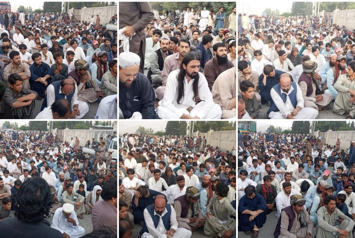 The #StateAttackedChamanSitIn is being completely ignored by #Pakistani media. #PTM protesting in #Quetta