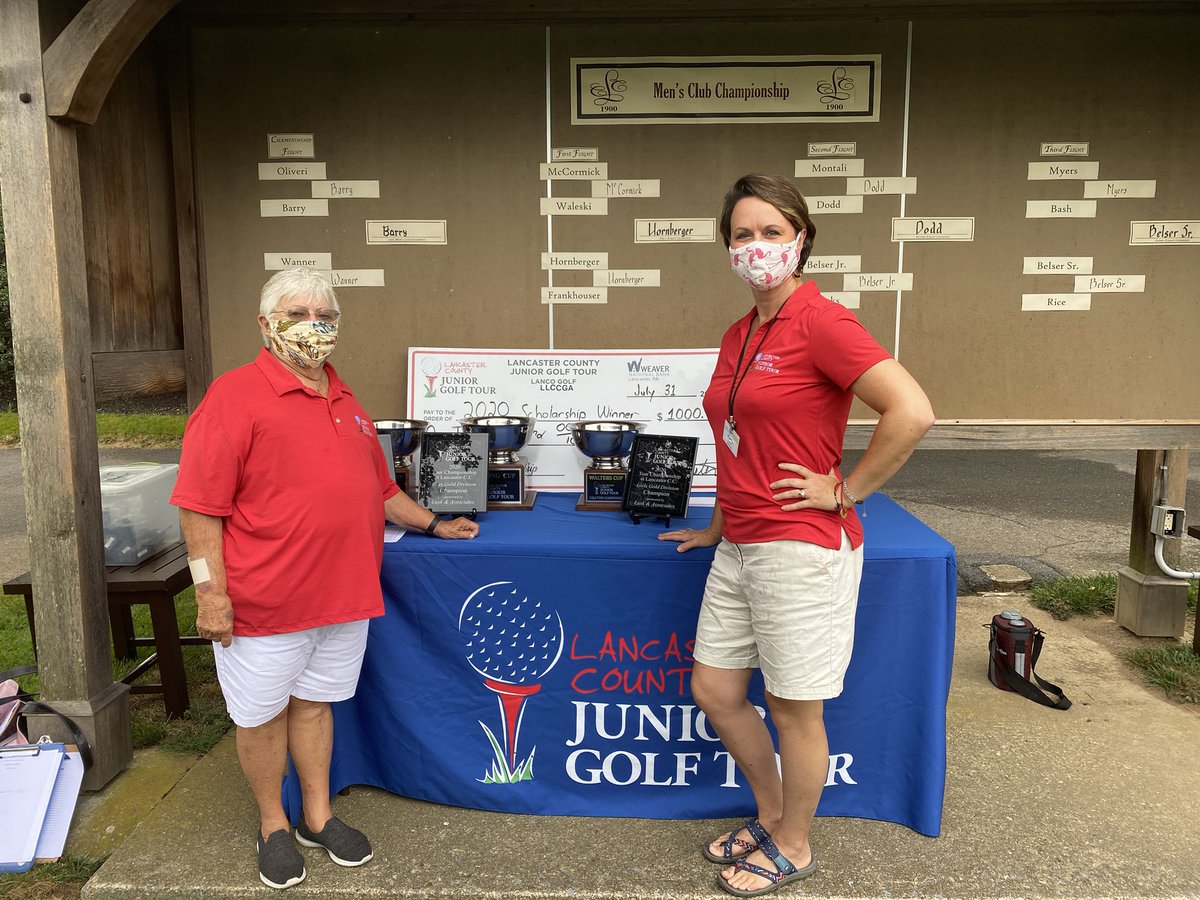 LancJGT's tweet photo. We are ready for scoring!! The players are still on the course! Thank you to our #LCJGT Board Members, Lillie Erb and Stacey Wilson @dolan_wilson @wilsonboys3mom https://t.co/Qvc8esrbw2