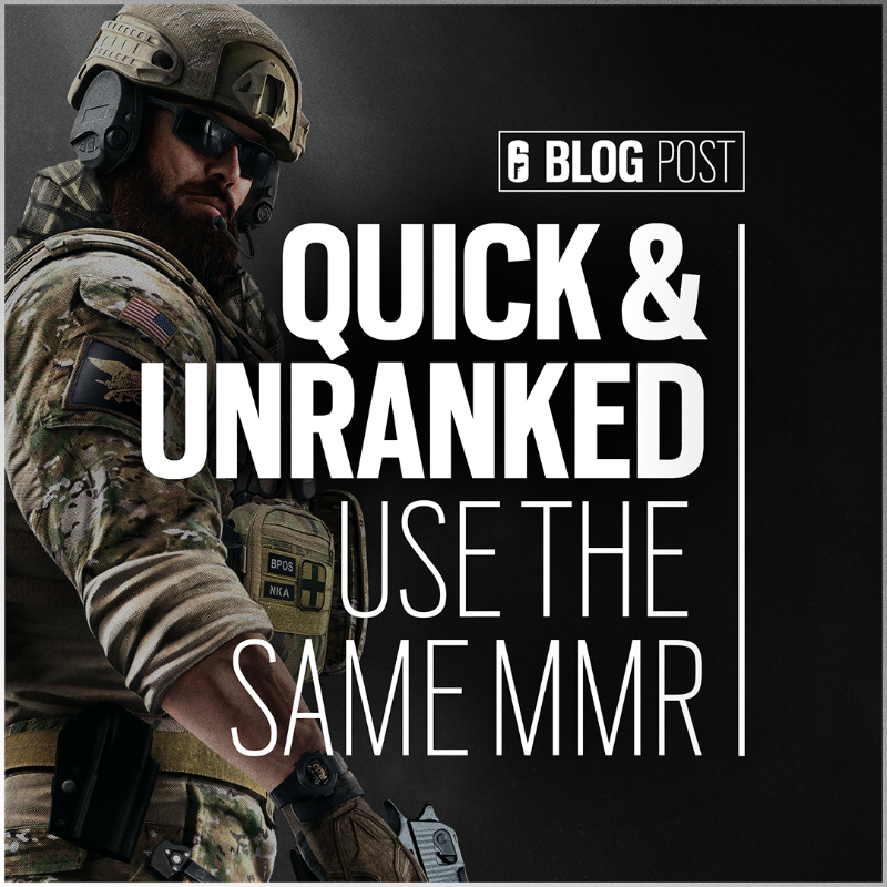 Rainbow6Game's tweet photo. We have compiled everything you need to know about MMR:

-What is it based on? 
-Which MMR is used in what type of match? 
-What does the MMR Rollback change? 
-How do Seasonal Charms work? 

Want to learn more about it? Check out our article on https://t.co/gsJHQYj98D