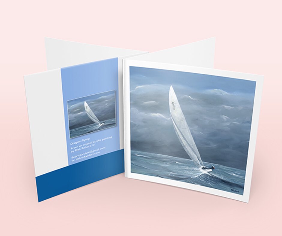NickWalkerPrint's tweet photo. Deb Rickard's impressive painting of an International Dragon ~ Flying!⁣
⁣
We are delighted to have produced #archival #prints and #greetingscards for her 💌⁣
⁣
View Deb’s website for all her work https://t.co/Sk5wV3NLy8⁣
⁣
#cards #artist #digital #printing https://t.co/fv8NxbSxWh