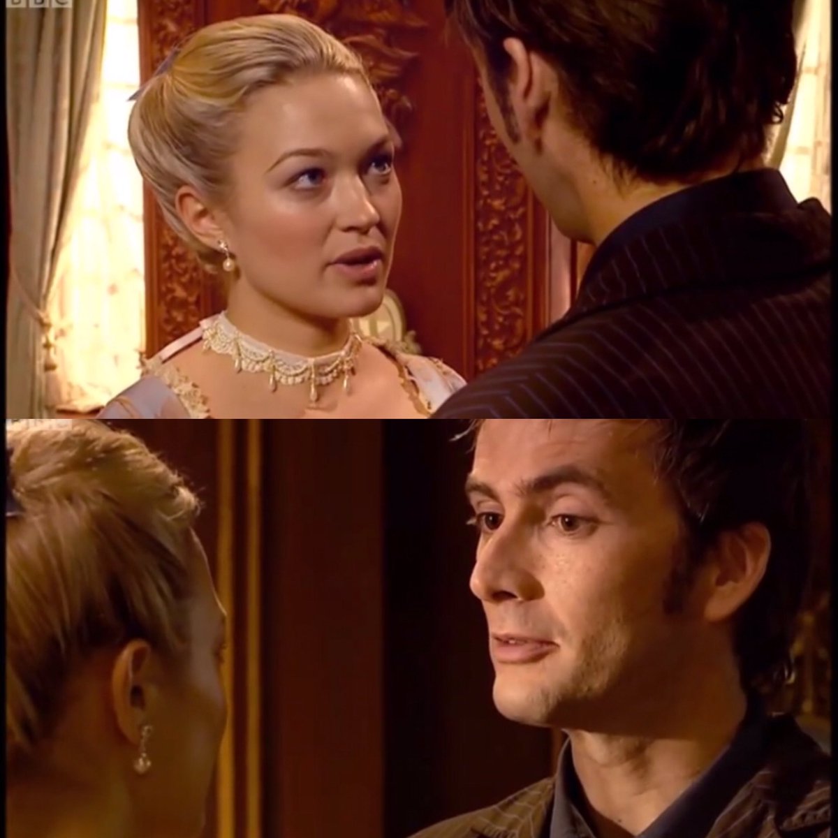 Now, I’m not saying he’s not finding her attractive but if you think he fell in love with her after that he saw her all grown up, then even Eleven should had been in love with Amy, right? Since for him has been five minutes as well when he saw her as a kid and then as an adult.