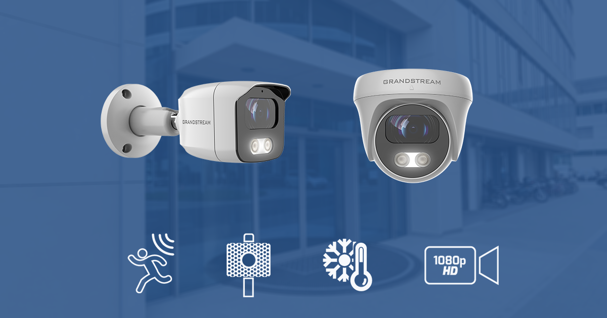 Se el primero en descubrir los 2 últimos lanzamientos de nuestro fabricante #Grandstream ¡Ofrece a tus clientes la última tecnología en #videovigilancia!

#GSC3610 y #GSC3615 son #cámaras IP infrarrojas (IR) para exteriores. ¡Descubre más en este post!

lnkd.in/e-wc3u8