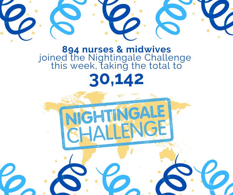 NursingNow2020's tweet photo. It's a very special #NightingaleChallenge numbers update this week as we welcome employers, #nurses &amp; #midwives from #Suriname, #Egypt, &amp; #Myanmar &amp; celebrate reaching a huge milestone! #Nurses2020 #Midwives2020 #30K #Leadership https://t.co/N6kJReVAEp