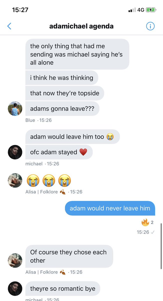 if y’all still don’t ship adammichael at this point then i feel sorry for you