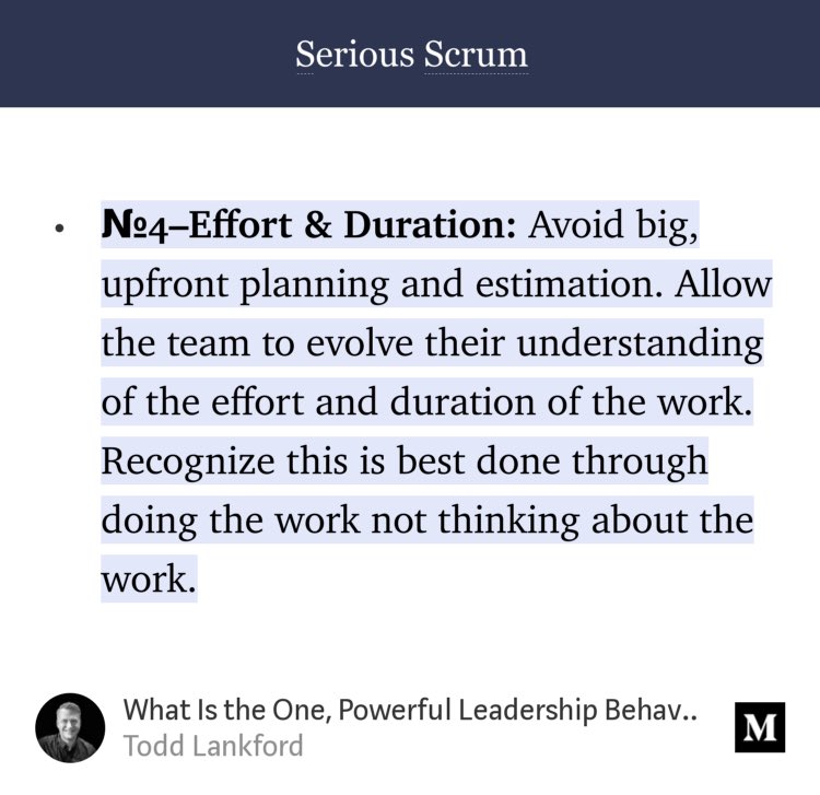 💎“What Is the One, Powerful Leadership Behavior Innovative Teams Need?” by <a href="/ktlankford/">Todd Lankford</a>
link.medium.com/0zqEO2tuz8