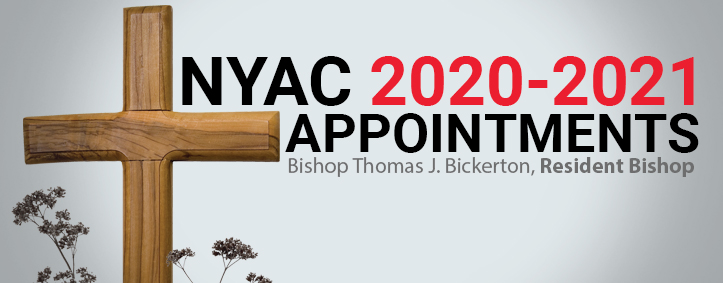 NYACUMC's tweet photo. Bishop Thomas J. Bickerton will set appointments and recognize our retired clergy members on July 31, 2020 at 11:00am online in a virtual event. We'll STREAM LIVE ON FACEBOOK AND ALSO ON YOUTUBE TODAY at 11:00am sharp. Join us: https://t.co/zhQh5RmUUP https://t.co/xgVudx7hGY